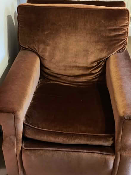 Photo of free Large sofa and 1 armchair (send) #2