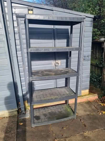 Photo of free Plastic shelving (Dumpling Hall, NE15) #1