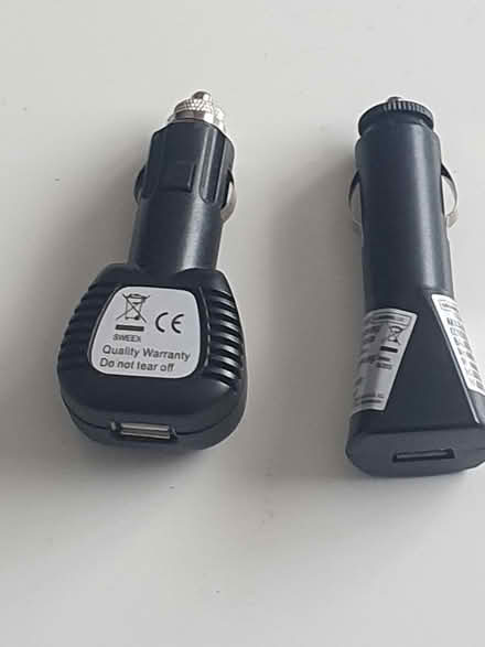 Photo of free Car 12V accessory socket to USB adapter (Portchester PO16) #1