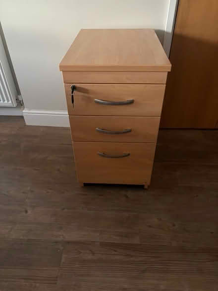 Photo of free Lockable 3 drawer cabinet (Sidcup DA15) #1