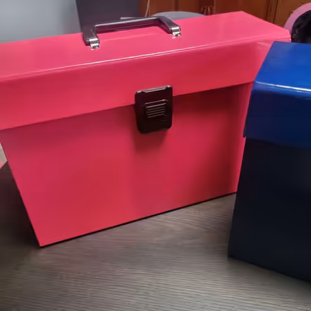 Photo of free Two cardboard concertina files (Camberley GU15) #2