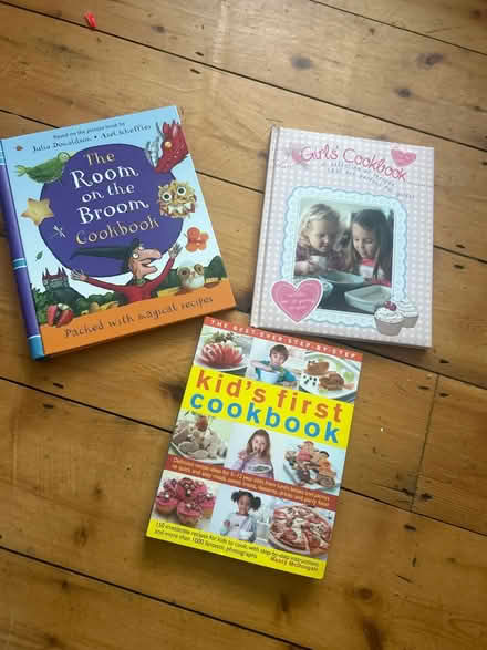 Photo of free 3x kids cookbooks (IG8 7RB) #1