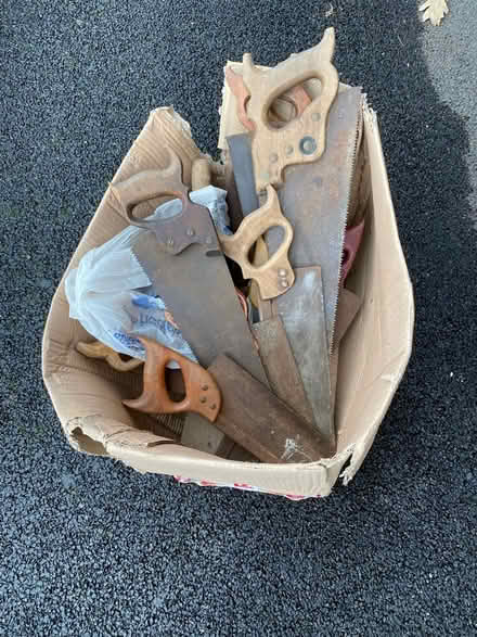 Photo of free Collection of saws (Alsager ST7) #1