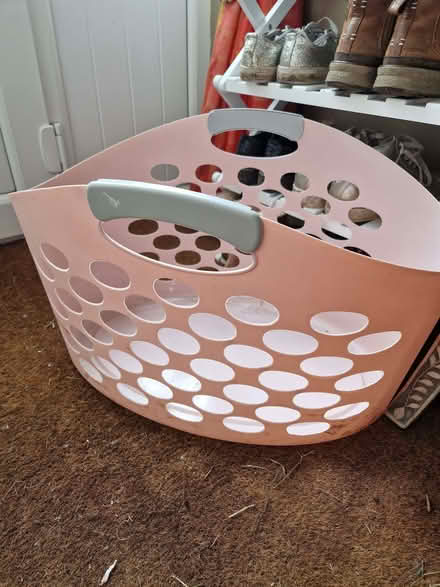 Photo of free plastic laundry basket (Fromefield BA11) #1