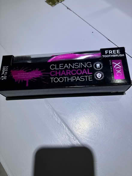 Photo of free Charcoal toothpaste and brush NEW (Great Oakley CO12) #1