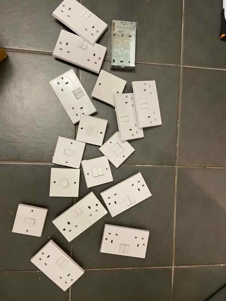 Photo of free Sockets and wall switches (GU1) #1