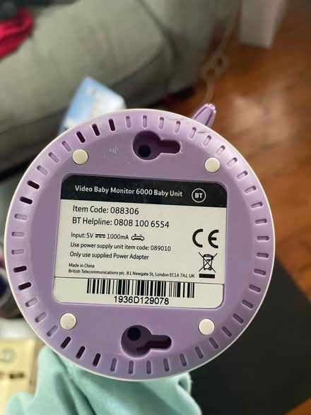 Photo of free 2x BT baby monitor spare cameras (Wood Green N22) #3