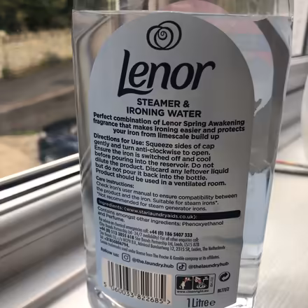 Photo of free Ironing water (Rodborough) #2