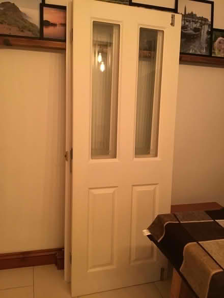 Photo of free Two half glazed internal wood door (De21) #1
