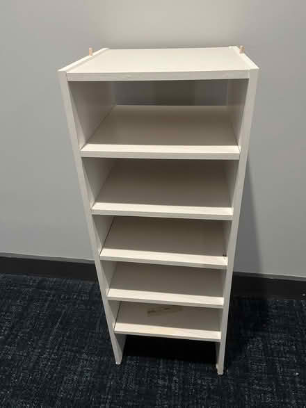 Photo of free Small white shelf (Upper East Side) #1