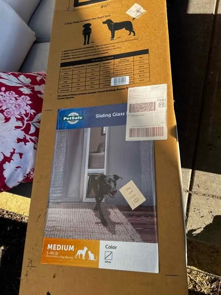 Photo of free Petsafe Patio Panel Dig Door (Redwood) #2