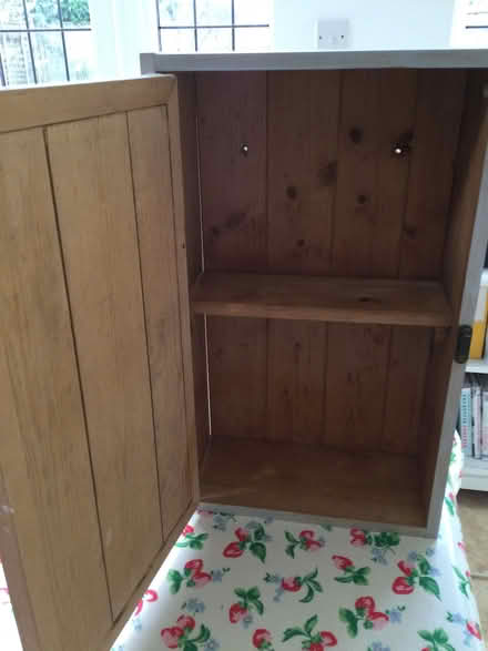 Photo of free Wooden bathroom wall cabinet (Amersham Common HP7) #2