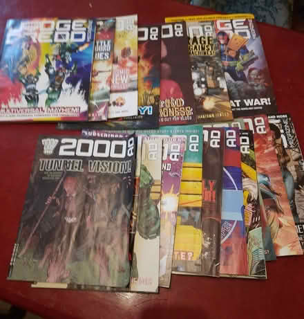 Photo of free 16 Recent Issues of Judge Dredd, AD 2000 Magazines (Earlsdon CV5) #1