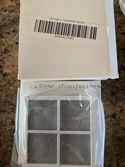 Photo of free LG Refrigerator air filter (3) (Montrose) #1