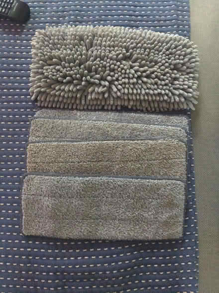 Photo of free Flat mop microfibre heads velcro (Deddington OX15) #1