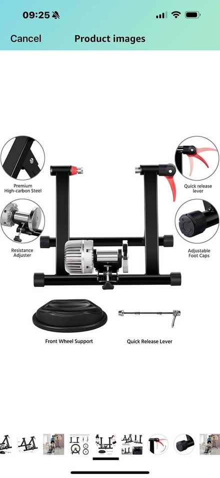 Photo of free Magnetic Indoor Bike Trainer (Haggerston) #3