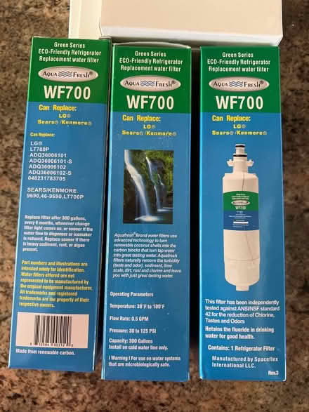 Photo of free LG or Kenmore Refrigerator Filters (Montrose) #1