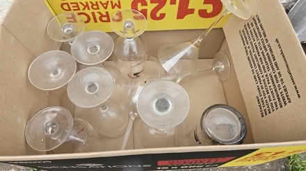 Photo of free Glasses and a table lamp (CO1 Newtown) #2