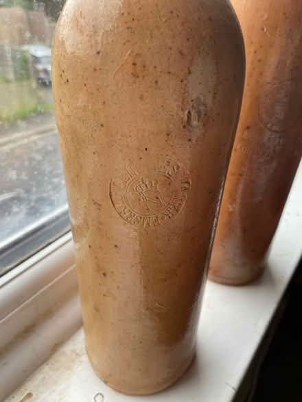 Photo of free Two Old German Ceramic Bottles (Rochester ME1) #2