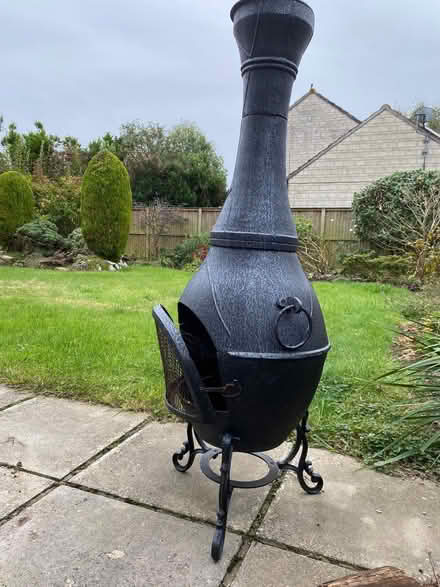 Photo of free Cast Iron Chiminea (Street BA16) #2