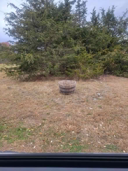 Photo of free Whiskey barrel planter (Lagrange) #1