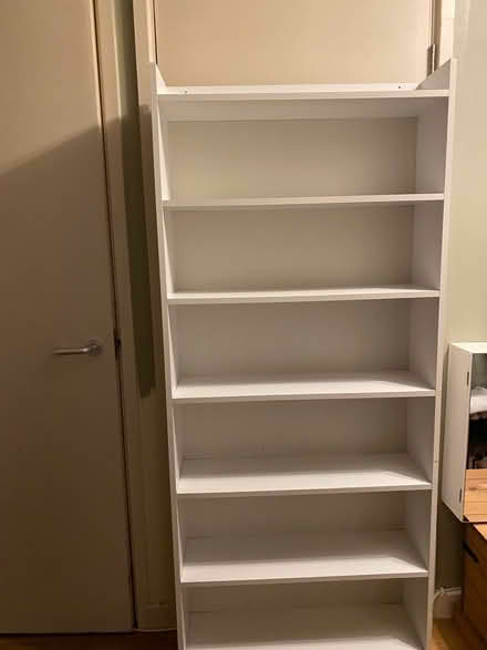 Photo of free White bookcase quite large (Portslade Village BN41) #1