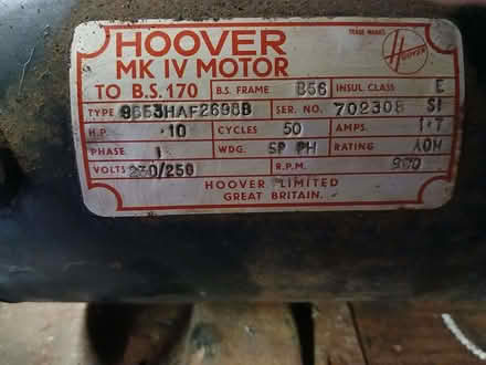 Photo of free Old Hoover electric motor shaft (Hucclecote GL4) #1