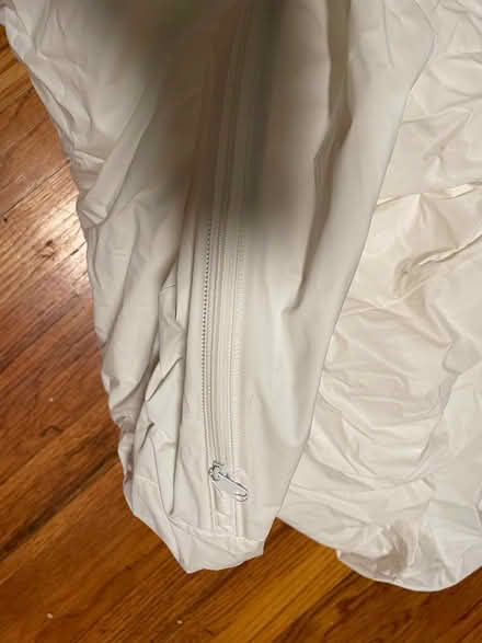 Photo of free Queen sized plastic mattress cover (Arlington heights) #3