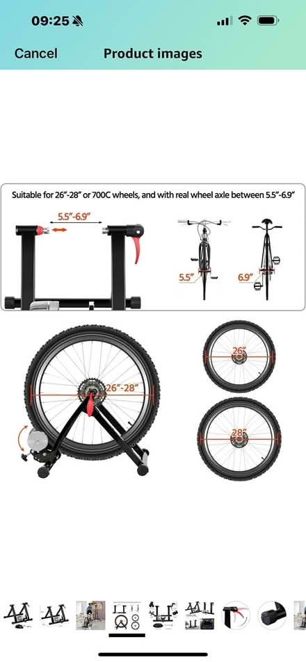 Photo of free Magnetic Indoor Bike Trainer (Haggerston) #4