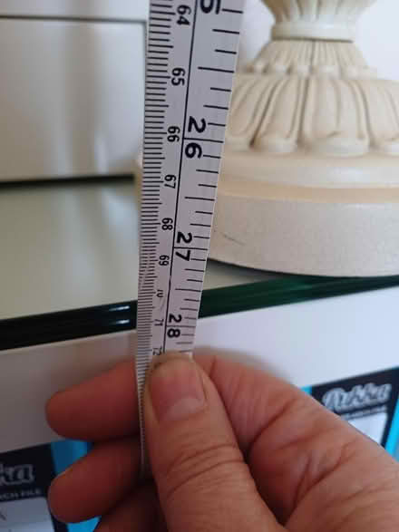 Photo of free Cream lamp (LS16 Ireland wood) #2