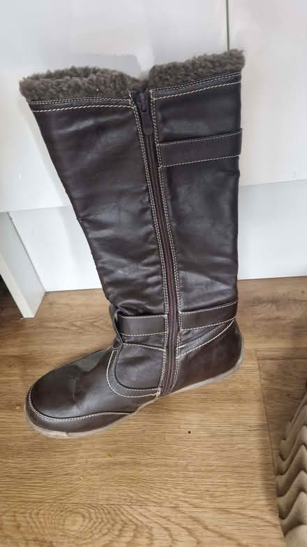 Photo of free Brown boots size 5/38 (Merry Hill WD23) #2