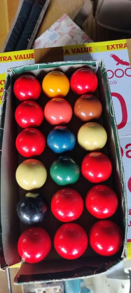 Photo of free Snooker balls (Droitwich) #1