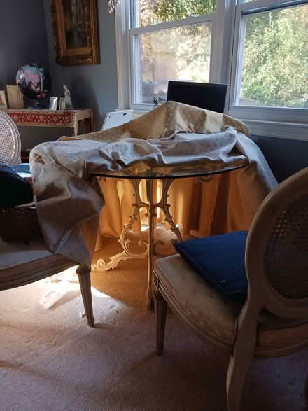 Photo of free Dining room table (British woods / Greensboro) #2