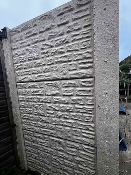 Photo of free Solid sheet with post for garage (SM4 lower morden) #1