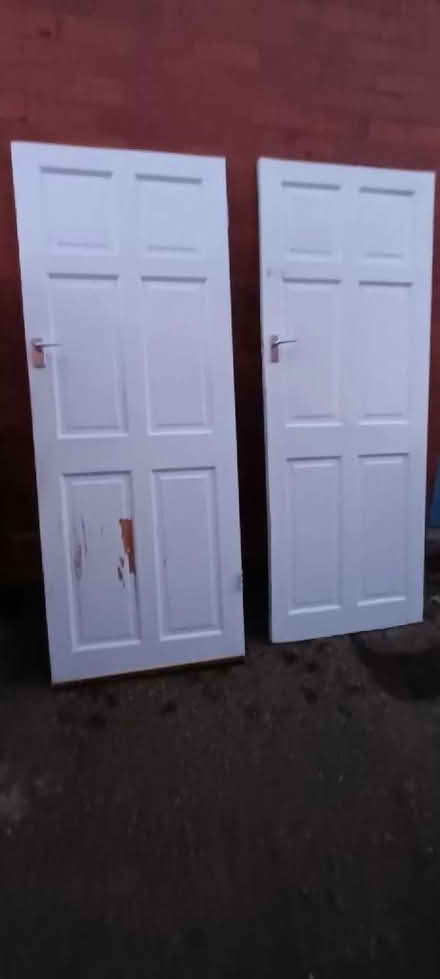 Photo of free 2 internal pine doors (Chapel Allerton LS7) #1