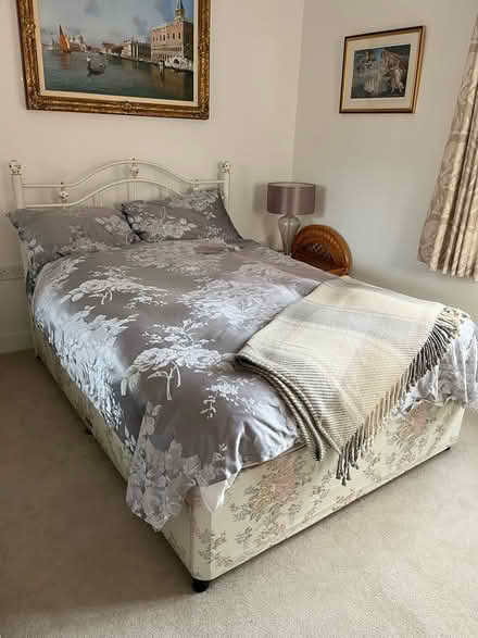 Photo of free Double bed divan with headboard (High Wycombe) #2