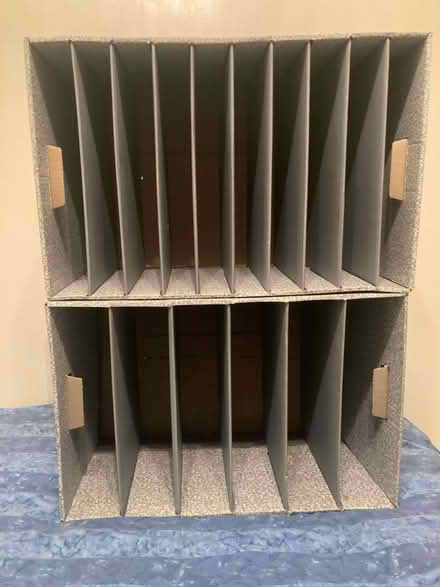 Photo of free Two large boxes for storing files etc. (Hallgarth LA9) #3