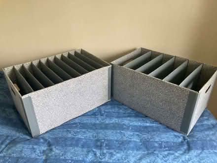 Photo of free Two large boxes for storing files etc. (Hallgarth LA9) #2