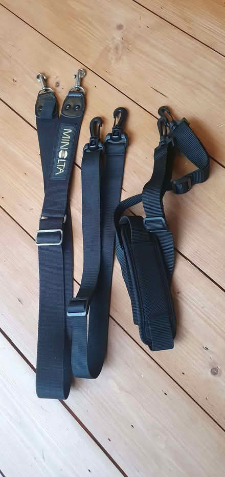 Photo of free Shoulder/neck straps with clips for camera or other kit (Heaton Norris SK4) #1