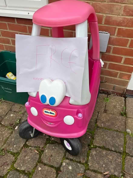 Photo of free Little tikes car (Colchester) #1