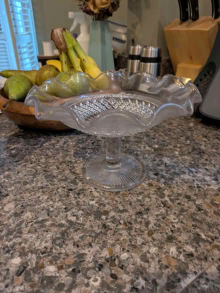 Photo of free Cut glass fruit stand (Ellesmere Park M6) #3