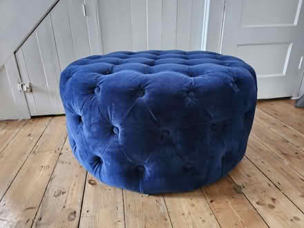 Photo of free Blue foot stool (KT12 Hersham) #1
