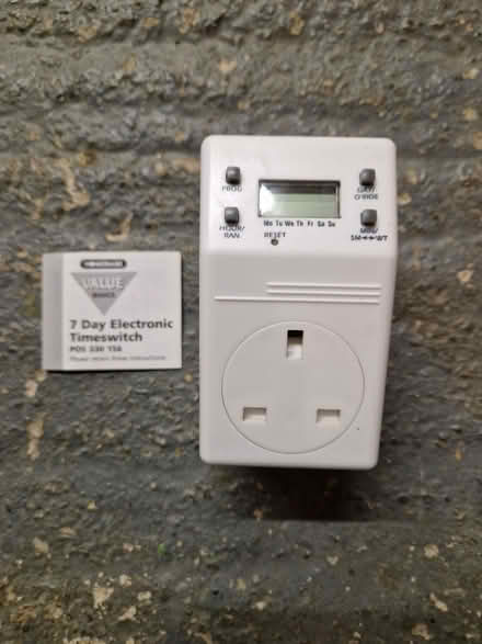 Photo of free Mains powered, 7-day electronic timer (North Road) #1