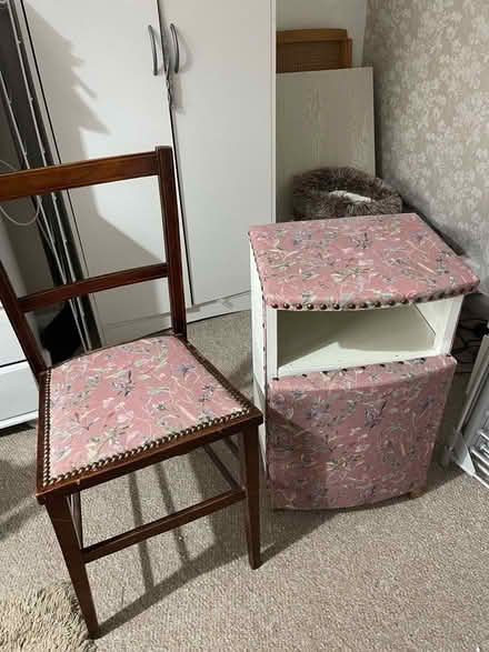 Photo of free Chair and/or bedside cabinet. (South Park OX4) #4