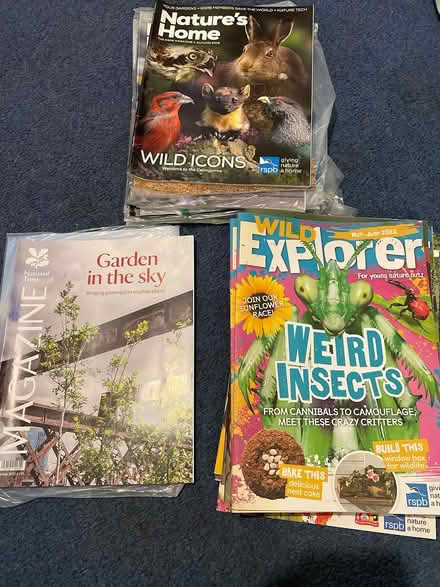 Photo of free RSPB and National trust magazines (Westoning) #1