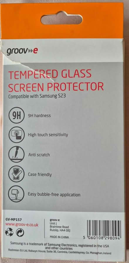 Photo of free Glass screen protector Samsung S23 (Allington, Kent) #2