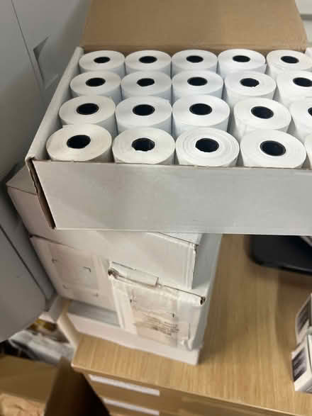 Photo of free Till rolls (Burnham SL1) #1