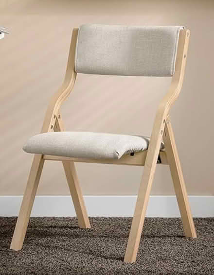 Photo of free Wooden Padded Folding Chair (Stapleford NG9) #3