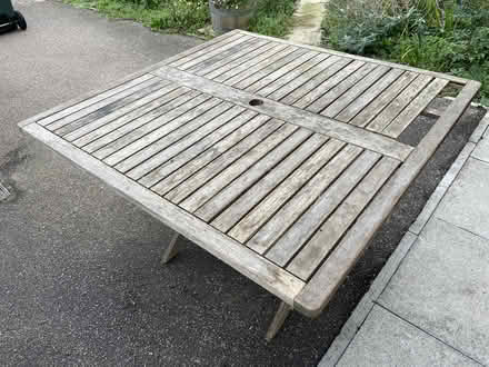 Photo of free Folding garden table (Southgate, Crawley, RH10) #1