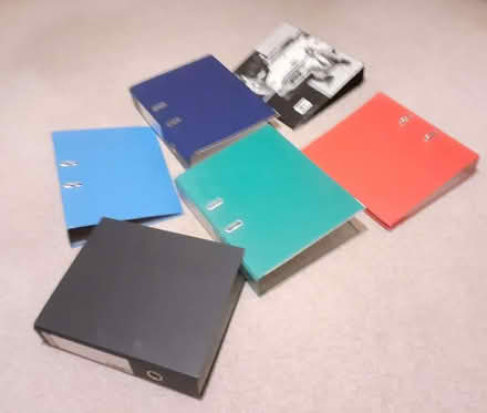 Photo of free Lever Arch Files - assorted. (The Grange EH9) #2